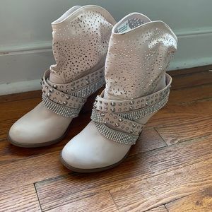 Not Rated pink bling cowgirl boots.